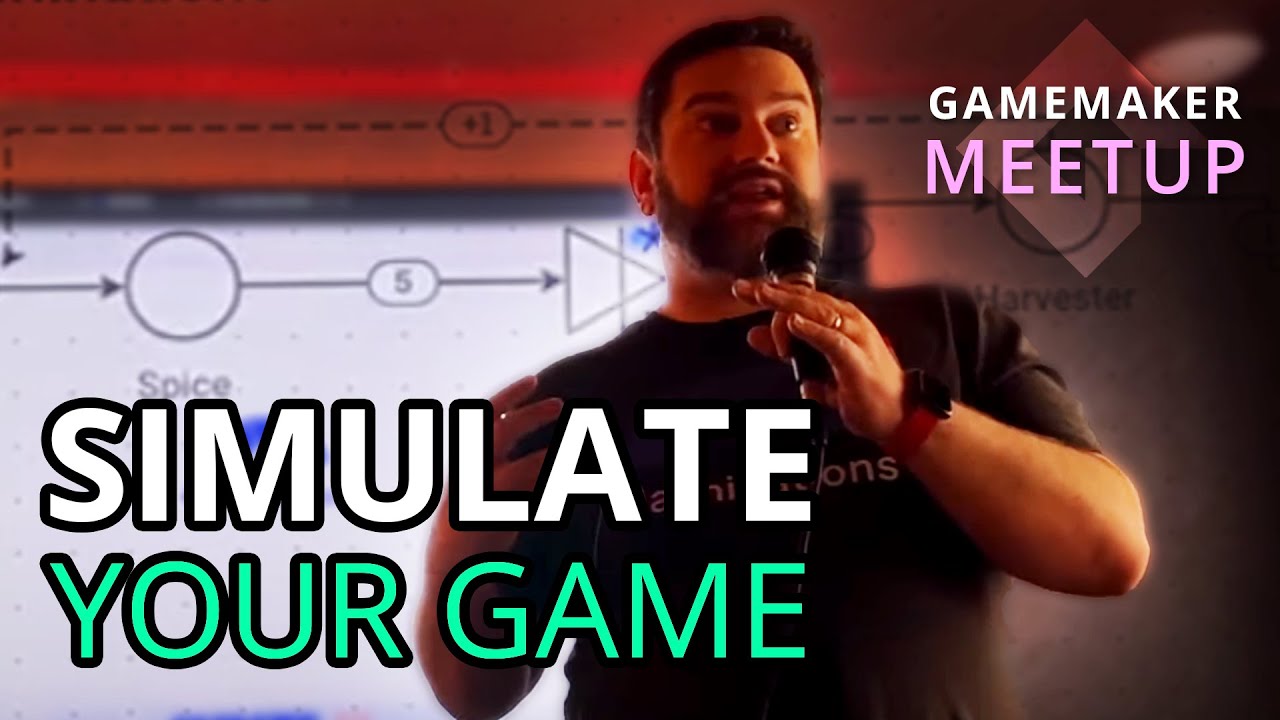 GMMeetup #14 - Matthew Morris - Cutting game production times by building a game logic simulation