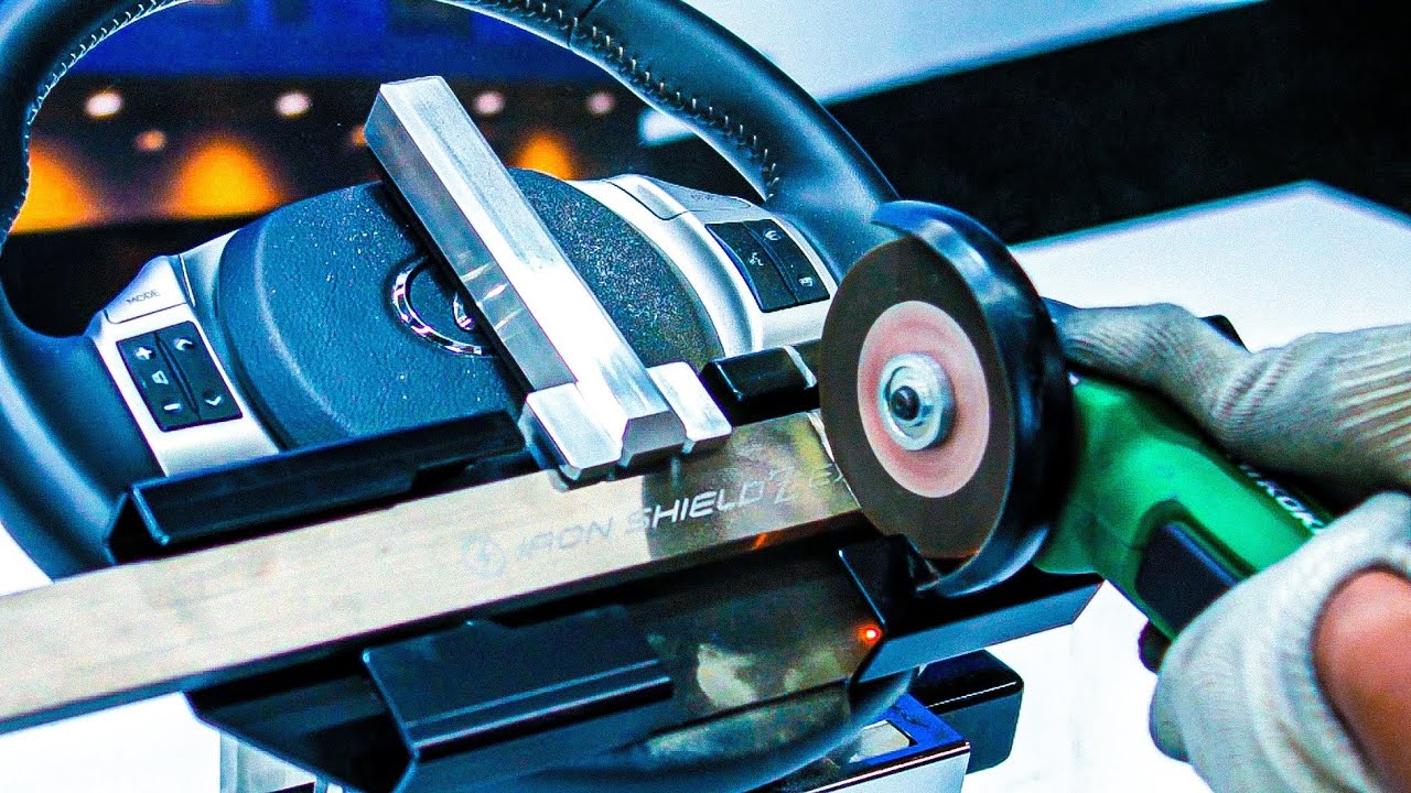 【衝撃】ハンドルロックを切断してみた！