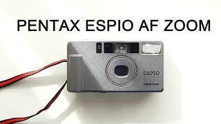 ペンタックス 35mmフィルムカメラ   pentax espio af zoom. how to use pentax film camera