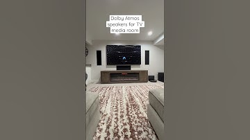 Thumbnail of Dolby Atmos for TV Streaming in Basement Media Room #shorts #renovation #homeimprovement