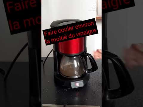 Vidéo: Comment nettoyer une cafetière : produits de nettoyage, méthodes et méthodes
