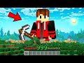 Minecraft but xp=size and I became a giant| minecraft New video 2025|