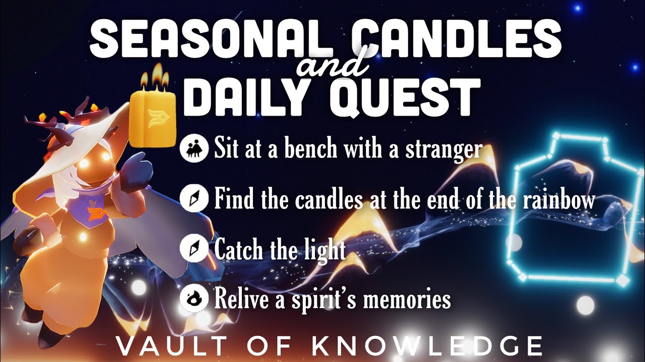 Seasonal Candles + Daily Quest in Vault of Knowledge sky children of