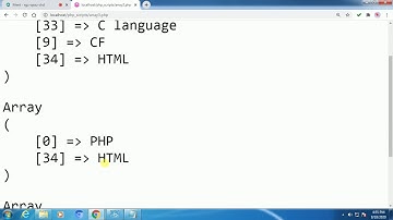 Array example no 3 in PHP | How to unset the values | how to reset array | Foreach loop (Gujarati)