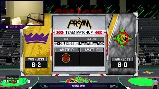 AN2K Game 2: GMB vs Rastafairians - XB1: Andy ice. 7"3 C