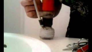 Bad ass homemade shower head bong