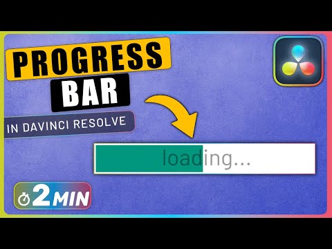 How to Create PROGRESS BAR in Davinci Resolve