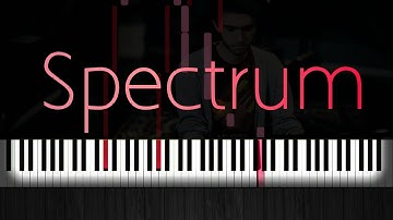 How to Play Zedd- Spectrum (Acoustic Piano Tutorial)