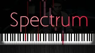 Video thumbnail of "How to Play Zedd- Spectrum (Acoustic Piano Tutorial)"