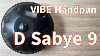 ハンドパン販売】VIBE Handpan / D Sabye 9試奏1 - YouTube