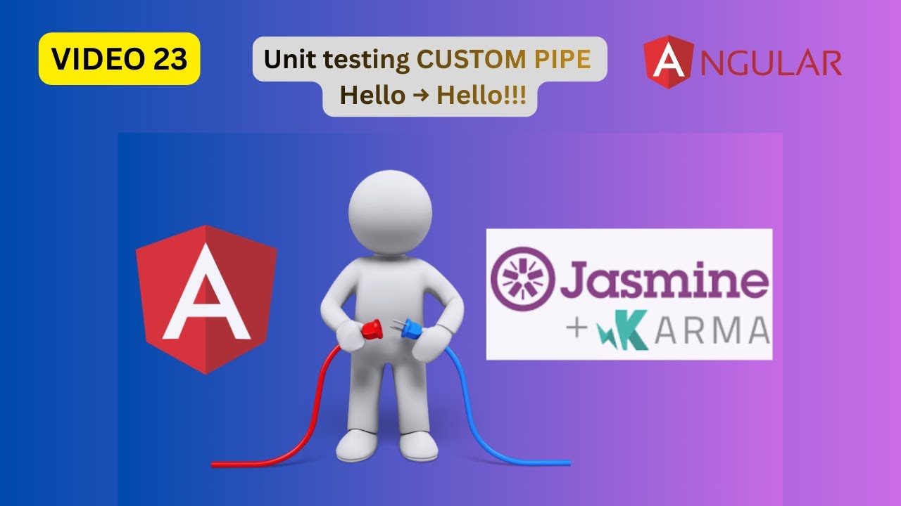 How to Unit Test a Custom Pipe in Angular | Unit testing Angular - YouTube