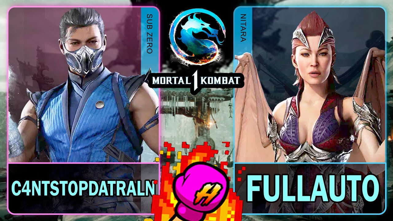 MK1 C4ntstopdatraln (SUB-ZERO) VS Fullauto (NITARA)🥊Mortal Kombat 1🥊4K 60ᶠᵖˢ