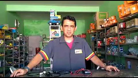 Qual é a função de um sensor de rotação?