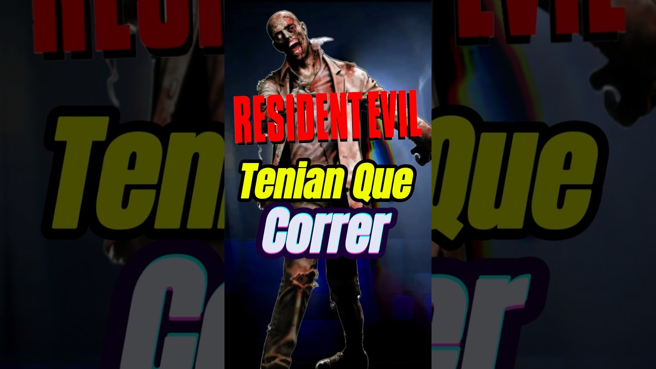 Los Zombies Correrían #residentevil