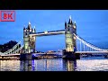 [ 8K VIDEO ] London Tower Bridge | City ASMR