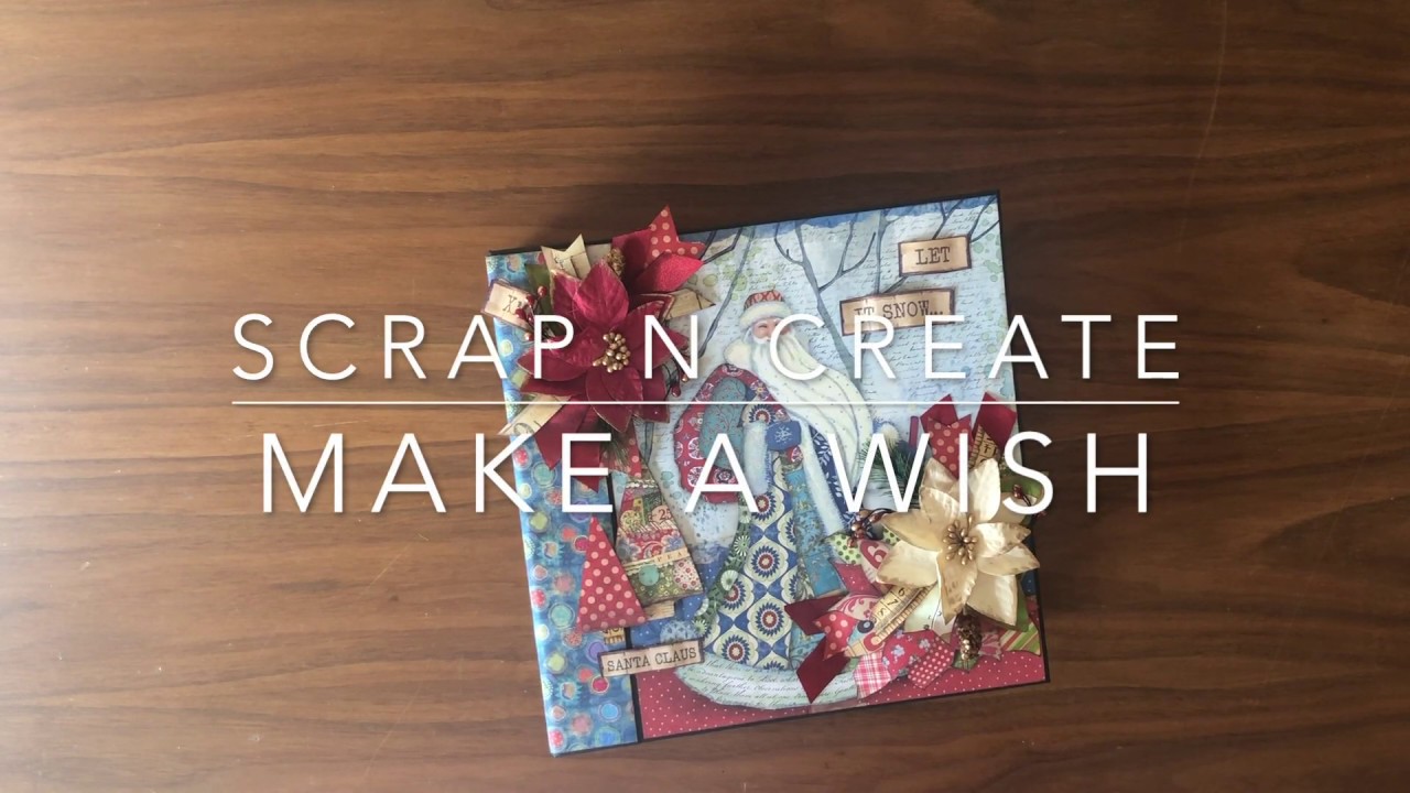 Stamperia Make a Wish Walk Through Mini Album Tutorial