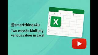 How to multiply values in excel, how to multiply in excel, how to multiply multiple cells in excel
