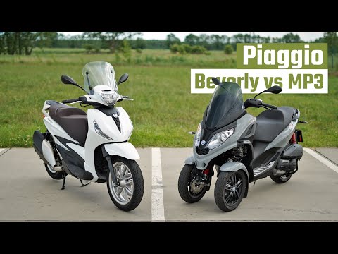 Test Piaggio MP3 300 vs. Beverly 400: dáva 3 kolesový skúter zmysel? - motocykel.sk