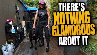 Get Ready With Me - But it Ain't Glamorous | Twelve Titans Cane Corso