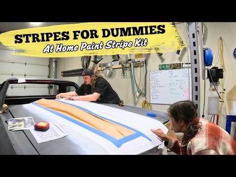 NO PROFESSIONAL NEEDED! Do Your Own Hood Stripes!