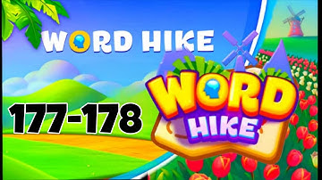 WORD HIKE Inventive Crossword level 177 178