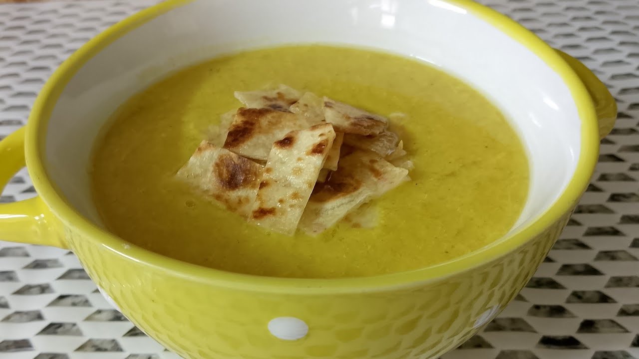 شوربة عدس تركية بطريقة جديدة ،🥰