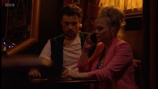 Eastenders Linda Gets A Call From Ritchie To Meet At The Police Station As Sharon Is There Scene