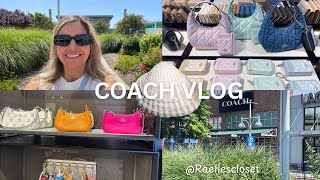 COACH OUTLET SHOPPING VLOG | CUTEST SUMMER ITEM REVEALED! @Raellescloset