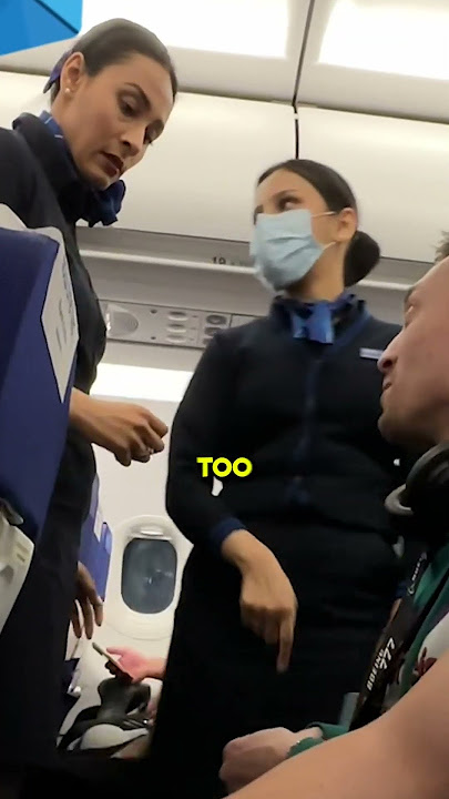 Passenger's Prank on Flight Attendants