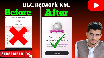 OGC KYC live proof  || How to do OGC network Kyc || OGC network KYC without bank