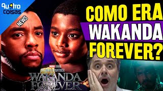 PANTERA NEGRA 2 COM CHADWICK BOSEMAN DIRETOR CONTA COMO ERA ROTEIRO DE WAKANDA F