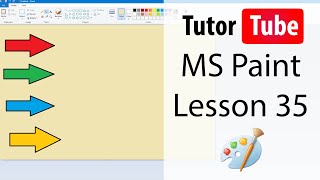 MS Paint Tutorial - Lesson 35 - Shortcut Keys