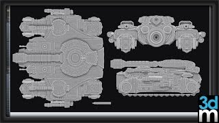 Hard Surface Vehicle Modeling in Maya Pt.1 - (3dm Promo)