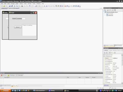 Visual Basic 2008 Tutorial - Work with listboxes