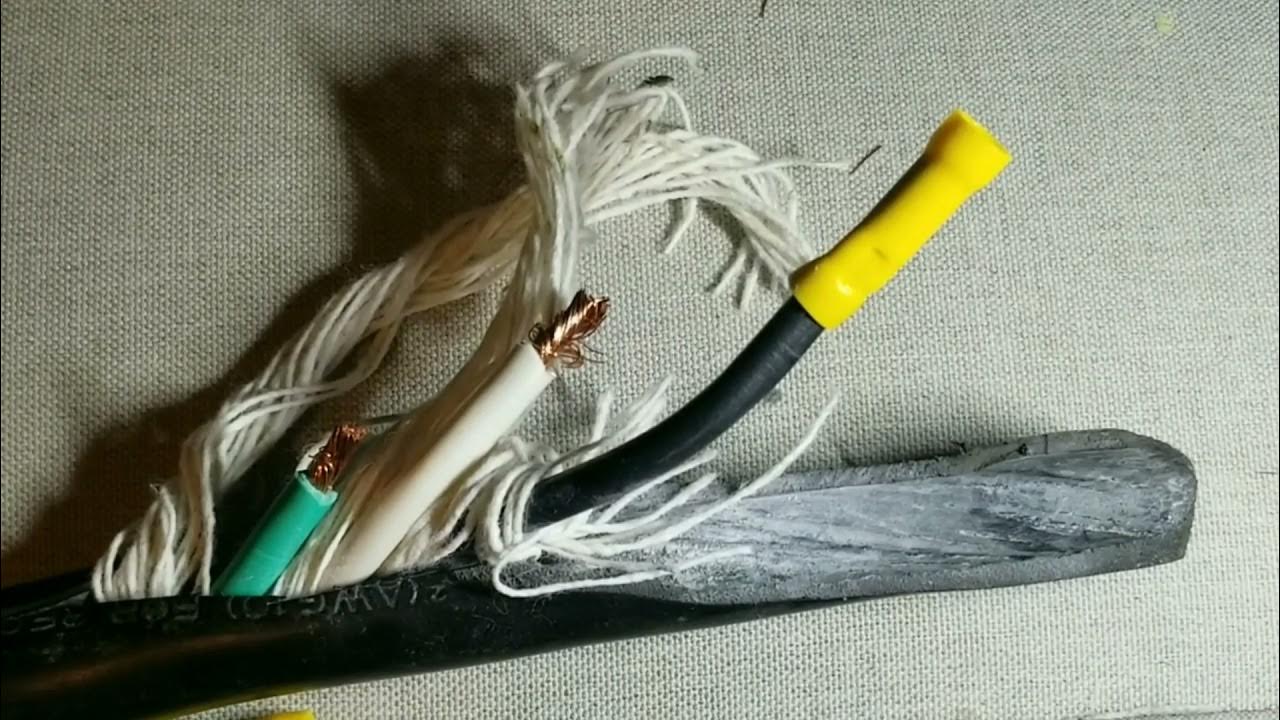 How to splice a 30 amp RV cord 0729 YouTube