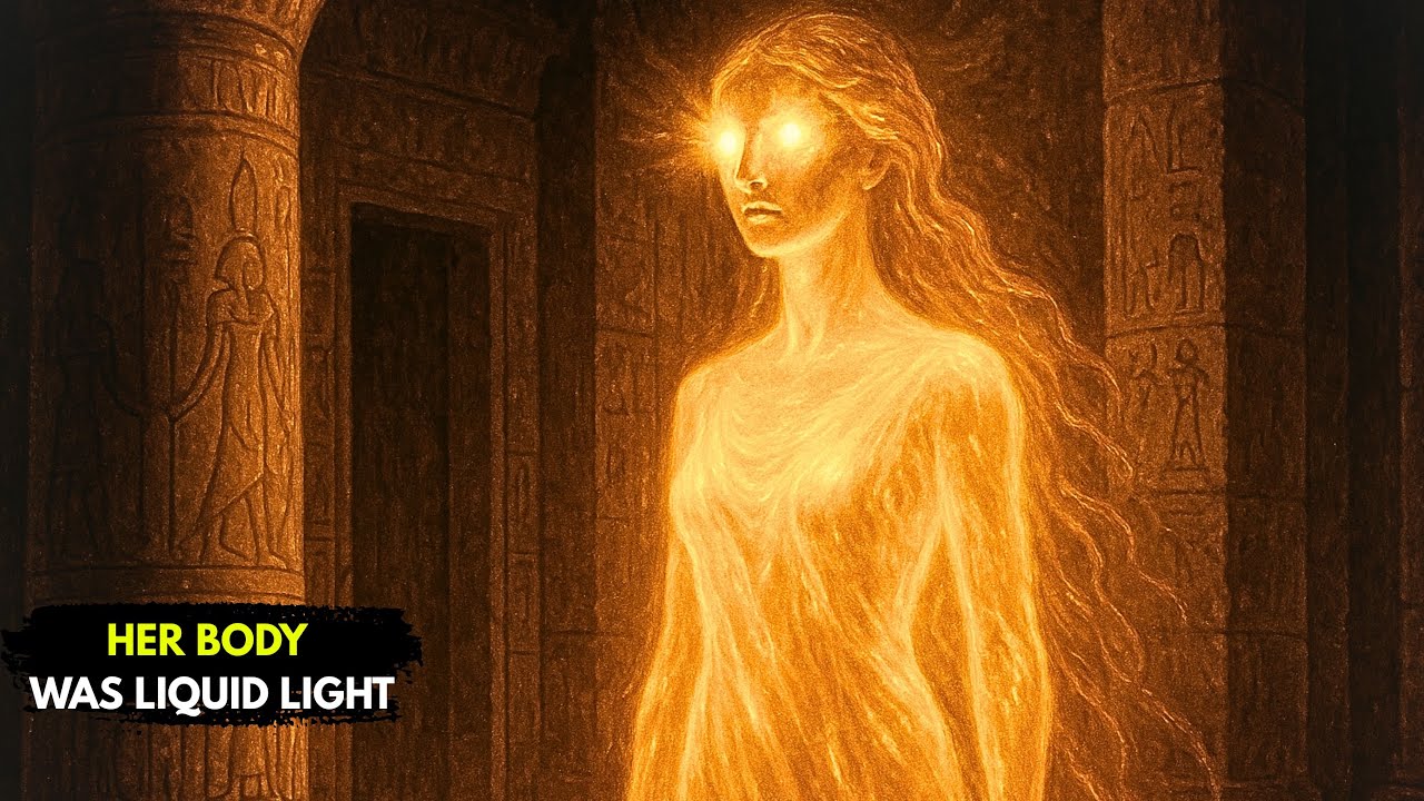 HER BODY WAS LIQUID LIGHT, HER EYES TWO SUNS. SHE CAME WITH A MESSAGE — AND VANISHED WITHOUT...