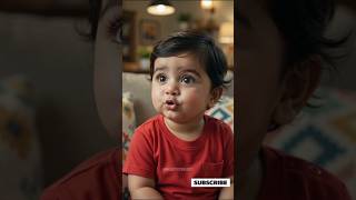cute baby talking with father#AIDhamaka #CuteBaby #AIBaby #Mango #FunnyBaby #ViralShorts #Shorts