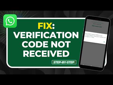 How to Fix WhatsApp Verification Code Not Received 2026 (SMS & Network Fix!)