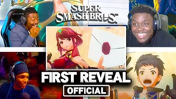 All Reactions to Pyra / Mythra Reveal Trailer - Super Smash Bros. Ultimate