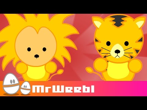 Kenya: Where Can You See Lions? : animated music video : MrWeebl