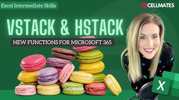 📚NEW Excel Functions - VSTACK and HSTACK! 🙌🏻