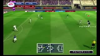 【PS2 サッカーFIFAワールドカップ2002】20年前の禁忌の神ゲーやります screenshot 3