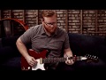 Harmony standard series showcase rebel electric guitar with mike adams