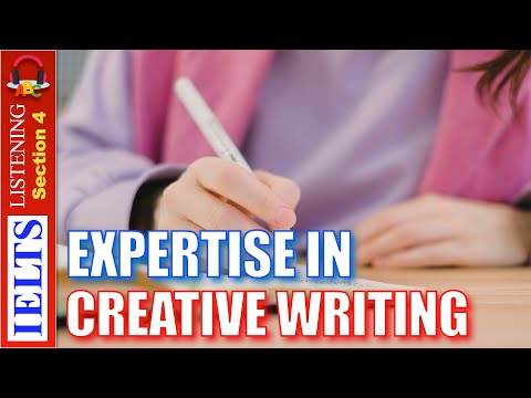 ielts listening expertise in creative writing