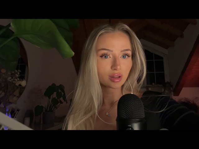 ASMR in German 🇩🇪 (rambling about life)