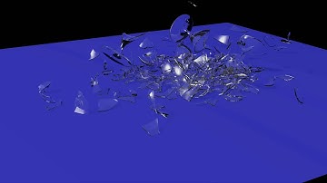 Breaking Glass - 3D Studio MAX - RayFire