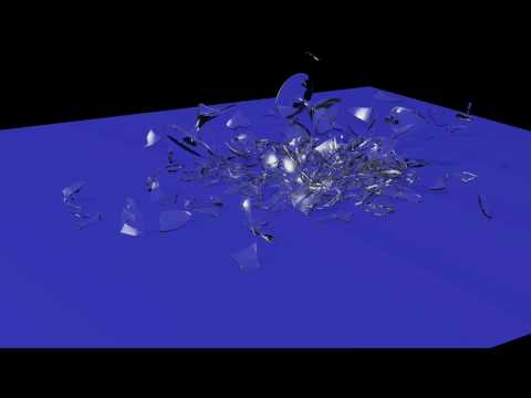 Breaking Glass - 3D Studio MAX - RayFire