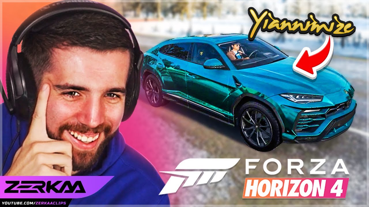 Driving Yiannimize’s Custom Lamborghini Urus! (Forza horizon 4)