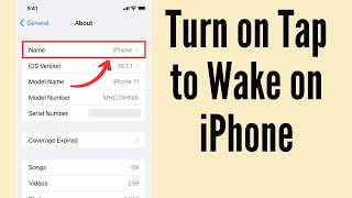 How to Turn on Tap to Wake on iPhone (2026 Guide)