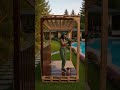 From Pallets to Luxury Retreat 🏡🌅 #HomeInspo #BackyardGoals #OutdoorDecor